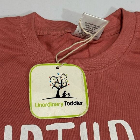 Unordinary Toddler Pink Birthday short sleeve t-shirt Youth size 7Y - Picture 5 of 7